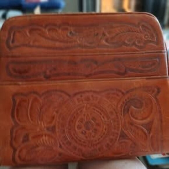 Mexican Leather Purse - Picture 1 of 1